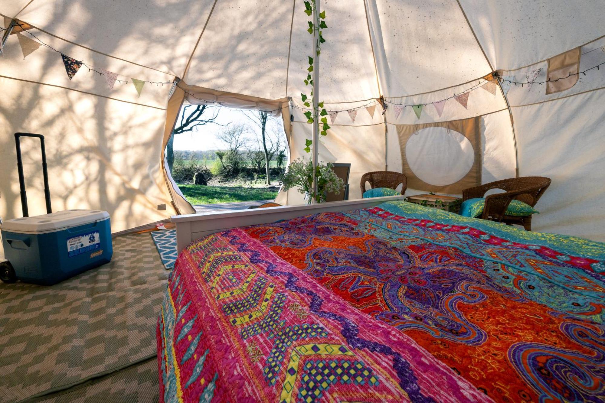 Luxury tent Nine Acres, Peaceful