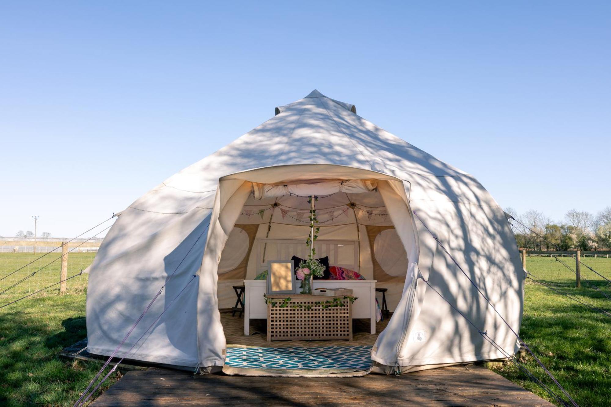Luxury tent Nine Acres, Peaceful *