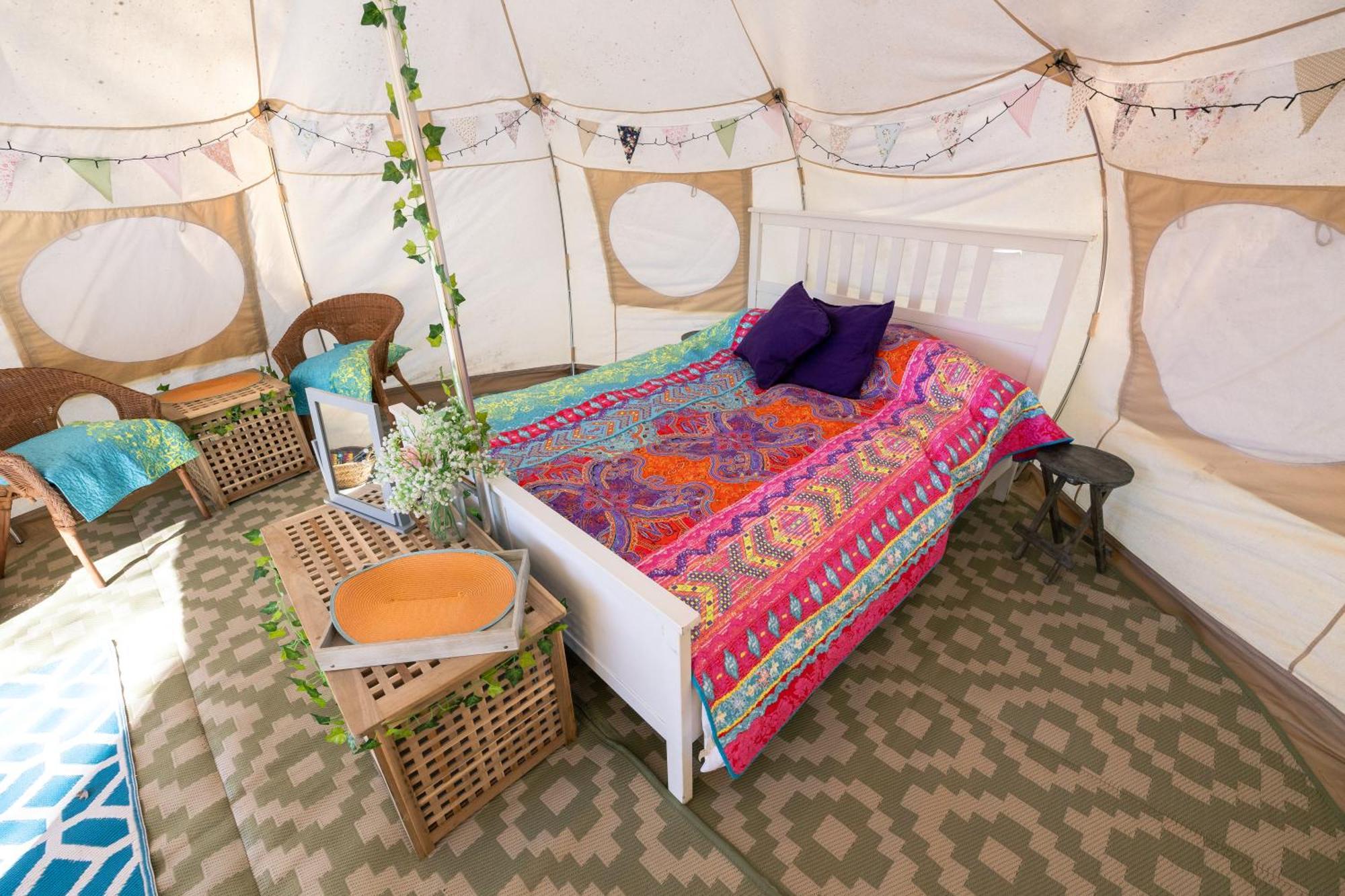 Luxury tent Nine Acres, Peaceful