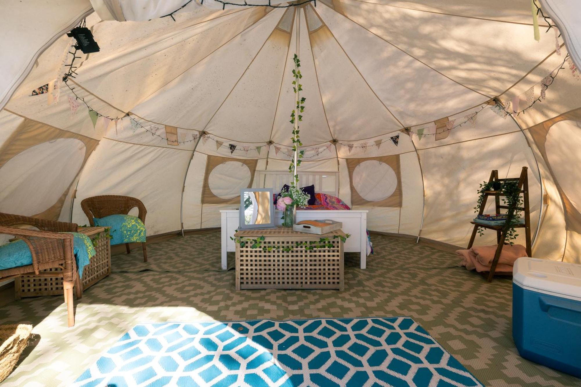 Luxury tent Nine Acres, Peaceful *